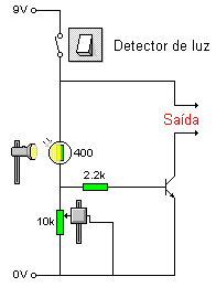 detector de luz